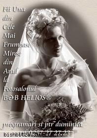 pentru miresele anului 2006 ! -  fii una dintre cele mai frumoase mirese la b&b helios®

 
  arad -