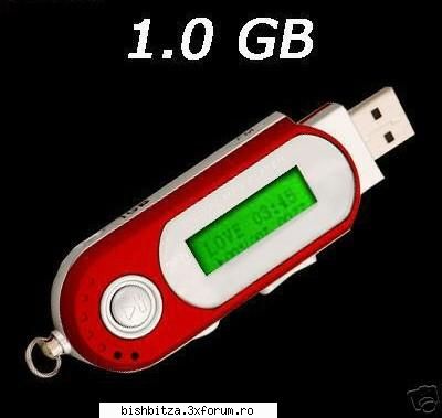 mp3 player - sliber (negru) - 119 1 gb, redare mp3, wma, tuner fm, functie alimentare usb. vand mp3