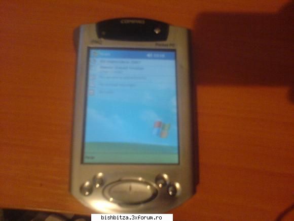 pda compaq ipaq 3950 (by intel xscale la 400 mhz
-so microsoft pocket pc 2002 
-baterie lipolymer