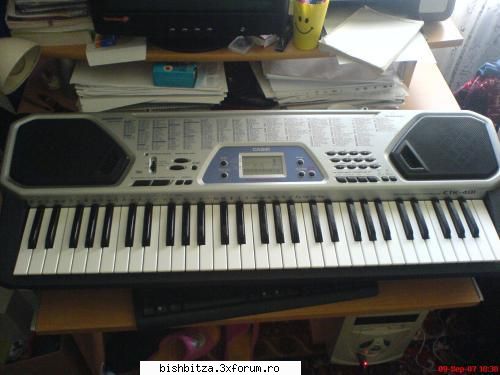 vand orga casio ctk-481cu  pedala sustain lead foot

    * on-screen keyboard, music staff and