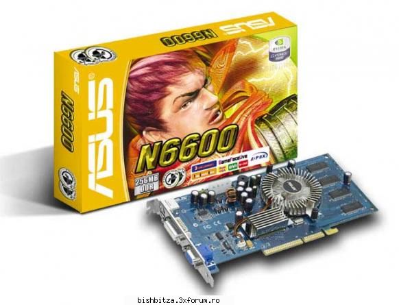asus asus geforce 6600/td agp 8x