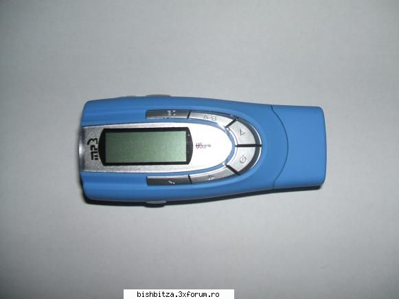 mp3 player (albastru) fara memorie!!! - se poate baga memory card de max 80 ron vand mp3 si mp4