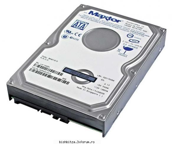 hard disk serial ata maxtor diamondmax 10 160 gb 7200 rpm nou