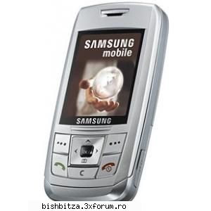 vand samsung e250 vand samsung e250  nou cutie card 512mb, casti, radio fm, mp3, camera