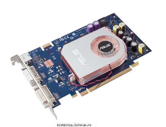 placa video asus geforce 7600 gt 256 mb ddr3 pci express