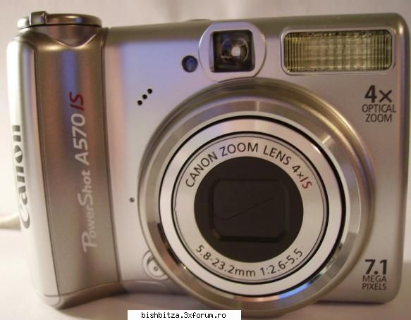 poza reala vand canon a570is nou!!!