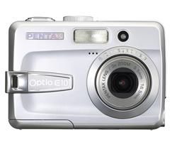 pentax optio e10 6 megapixeli 3x zoom optic 2.5