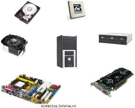 1. placa de baza: asus nvidia nforce 500 sli
suport pt orice procesor amd pe am2 (athlon 64, athlon