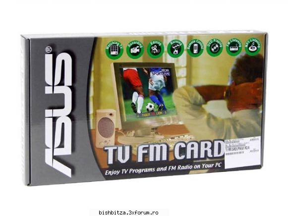 ASUS TV FM Card - Vand TV Tuner ASUS, chipset Philips SAA7135HL - Computer Stuff