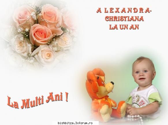 COPIII ARADULUI- - LA MULTI ANI ALEXANDRA-CHRISTIANA ! - Foto & Video