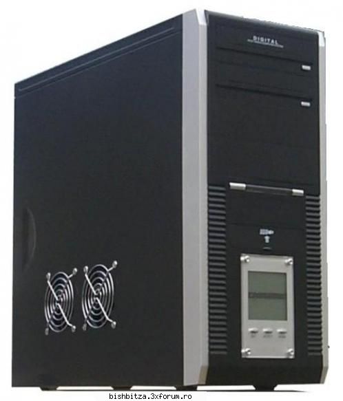 Carcasa Micase cu LCD frontal + senzori + Sursa ATX - Vand carcasa MiCase Cabinet ML 512 cu - Computer Stuff