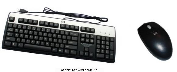 Kit Tastatura + Mouse HP pe USB - Tastatura + Mouse HP - Computer Stuff