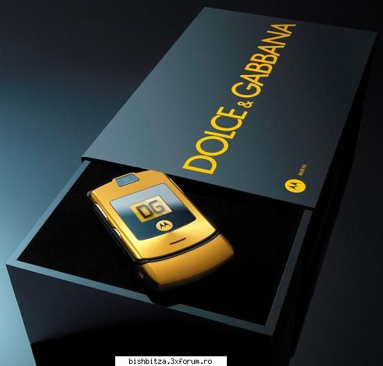 Motorola V3i Dolce & Gabbana - Telefonul este in stare perfecta, liber orice - Telefoane GSM, CDMA, PDA, etc