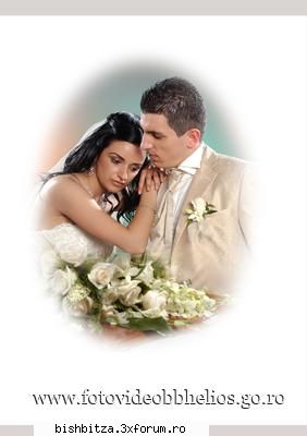 Servicii foto profesionale ptr. nunti in fotostudioul mirilor din Arad - Fotostudioul B&B Helio - Foto & Video