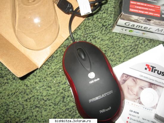 VAND MOUSE OPTICAL GAMER! 1600 dpi !!! - bertyy - Computer Stuff