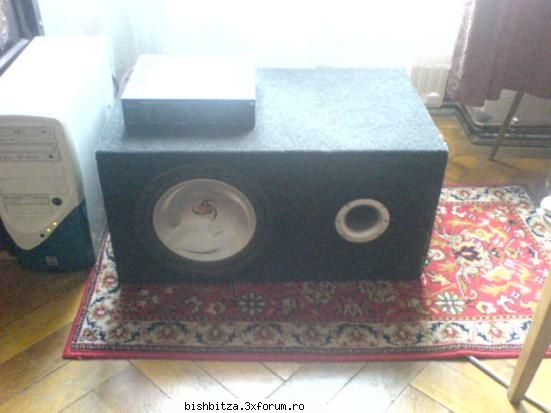 VAND SUBWOOFER KENDWOOD TORNADO SHAPE 12"(ZOLI) 700W+CUTIE 350 RON!!!! - DAU SI DIFUZORUL SEPARA - Electronice