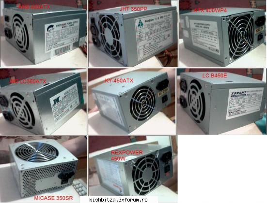 VAND SURSE PC cu GARANTiE !!! - SURSE Liniile de tensiune Pret 12V 5V 3.3V MICASE - Computer Stuff