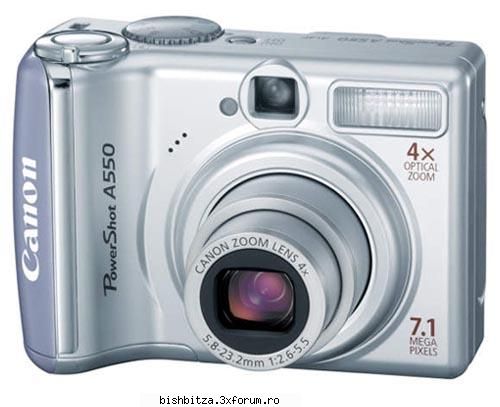 Vand Canon A550 - acdpico - Foto & Video