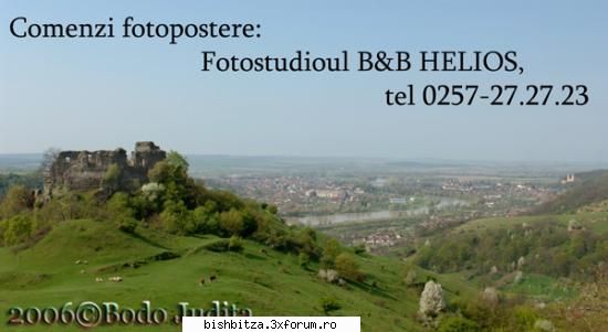 oferiti cadou de nunta - Vedere panoramica spre cetatea Soimos si valea - Foto & Video
