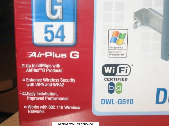 placa de retea wireless D-Link 54 Mbps NOU ! - bertyy - Computer Stuff