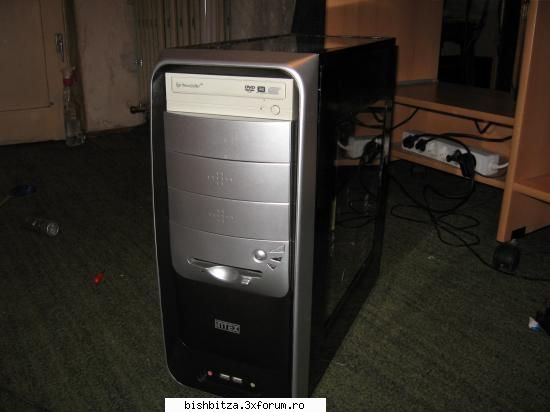 vand carcasa ATX - all sides plexy, 4 neoane , cooler , interior - Computer Stuff